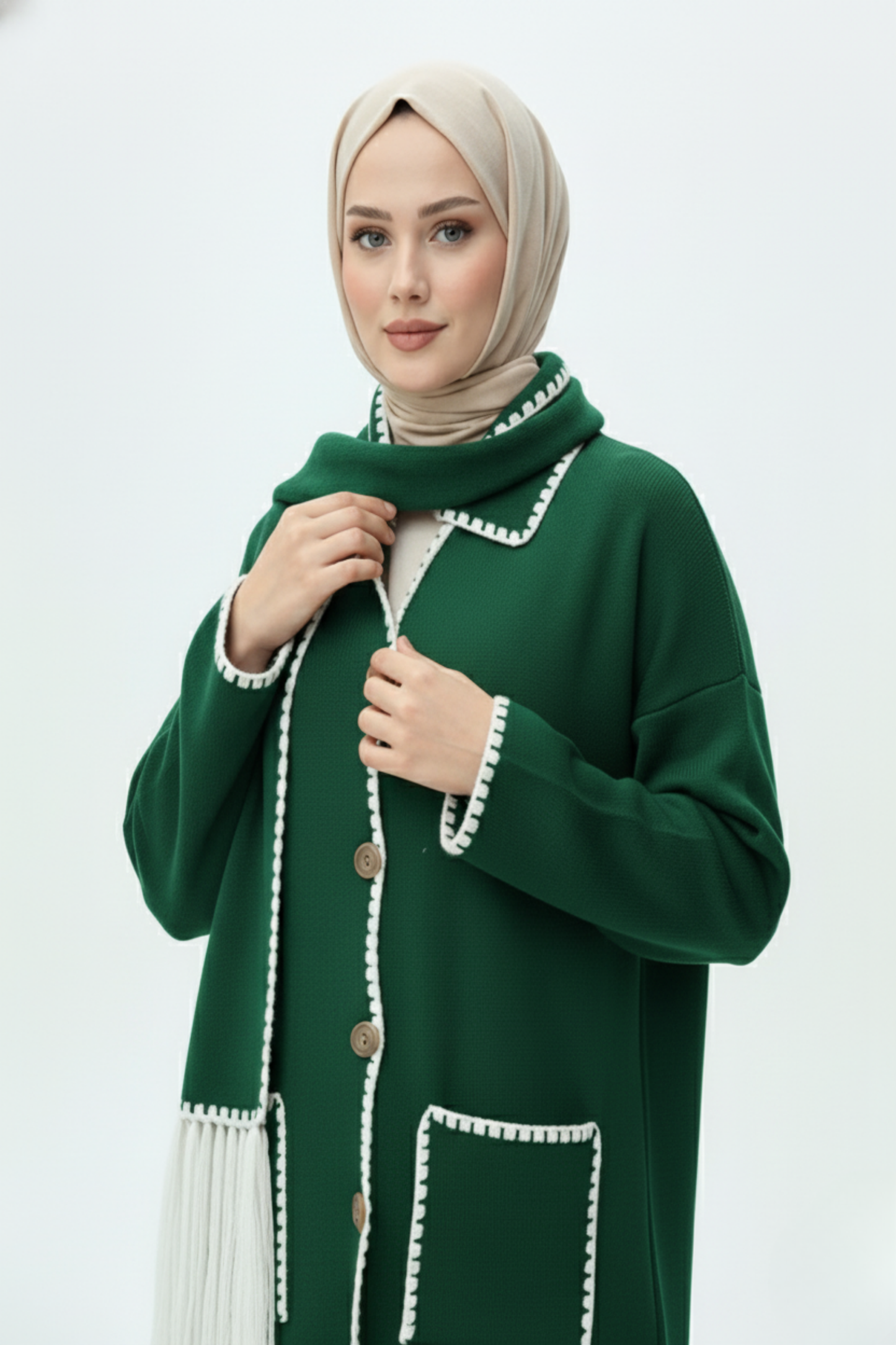 Nar Çiçeği Saten Piliseli Gömlek