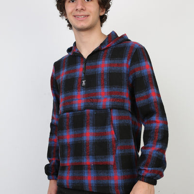 Men's Casual Half-Zip Hoodie