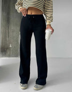 Kadın Modern Siyah Pantolon