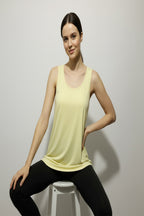 Kadın Uzun Atlet - Sarı