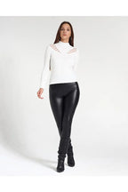 Kadın Desenli Dantel Detaylı Likralı Bluz