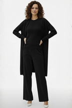 Üçlü takım siyah