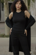 Üçlü takım siyah