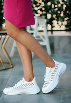 Wina Beyaz Triko Spor Ayakkabı