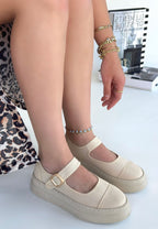 Lunni Bej Keten Spor Ayakkabı