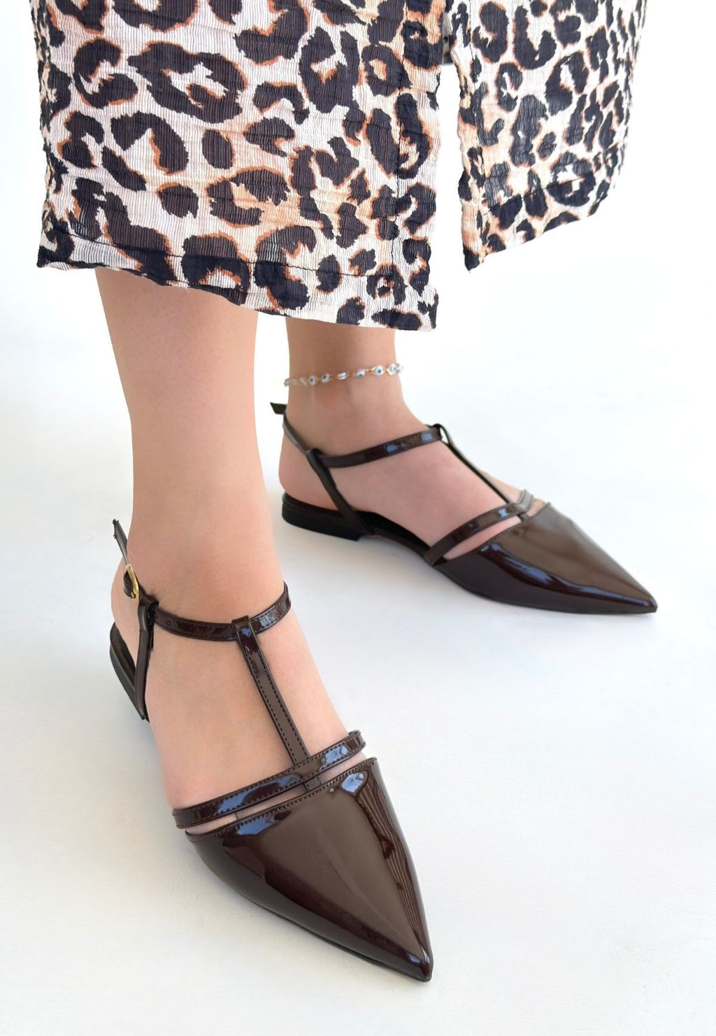 Canca Kahverengi Rugan Babet Ayakkabı