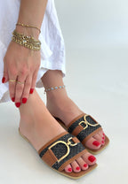 Pıer Siyah Cilt Terlik