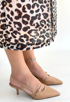 Darina Nude Cilt Topuklu Ayakkabı