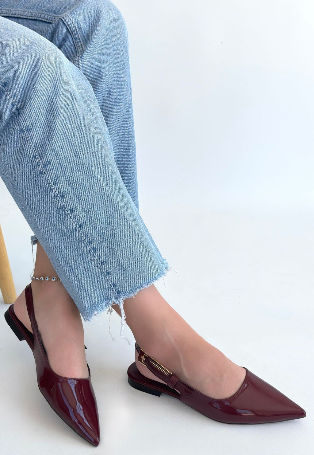 Ummar Bordo Rugan Babet Ayakkabı