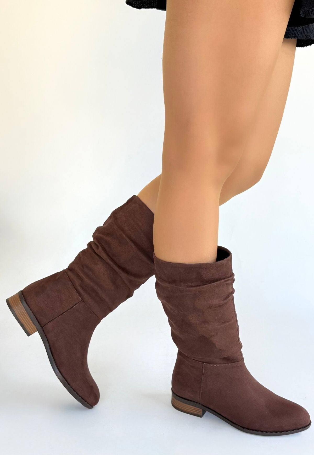 Plod Kahverengi Süet Çizme