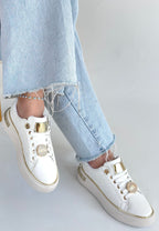 Jlar Beyaz Cilt Bağcıklı Spor Ayakkabı