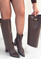 Jike Kahverengi Cilt Tak Çıkar Çizme