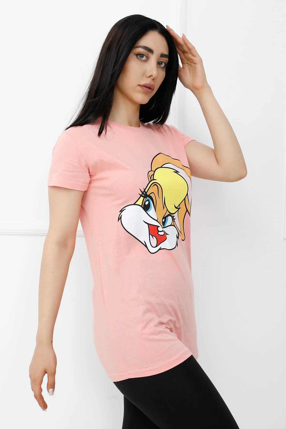 Bunny%20Baskılı%20Tshirt%20Pembe%20-%20310.623.