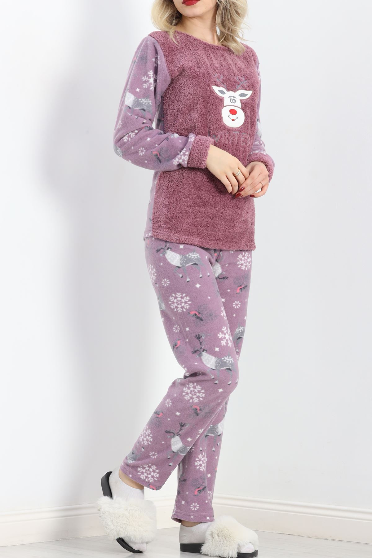 Peluş%20Polar%20Pijama%20Takımı%20Lilagri%20-%2019178.1050.