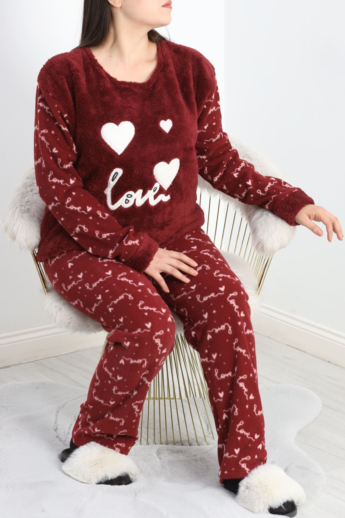 Battal%20Polar%20Pijama%20Takımı%20Bordo%20-%2019199.1048.