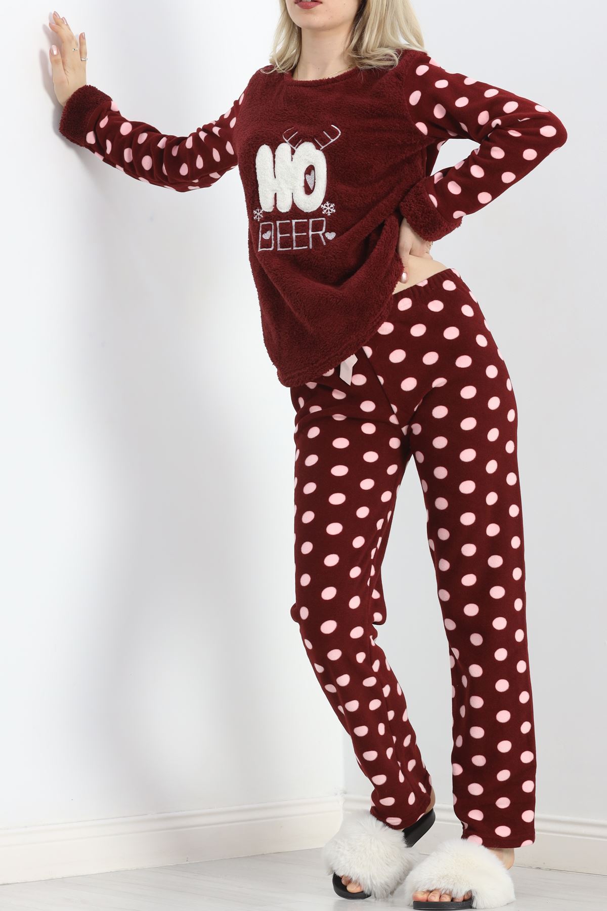 Polar%20Pijama%20Takımı%20Bordo%20-%2019215.1048.