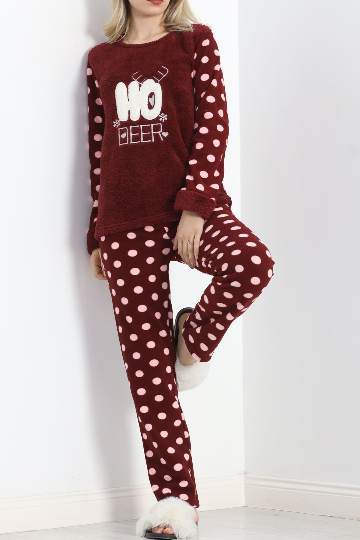 Polar%20Pijama%20Takımı%20Bordo%20-%2019215.1048.