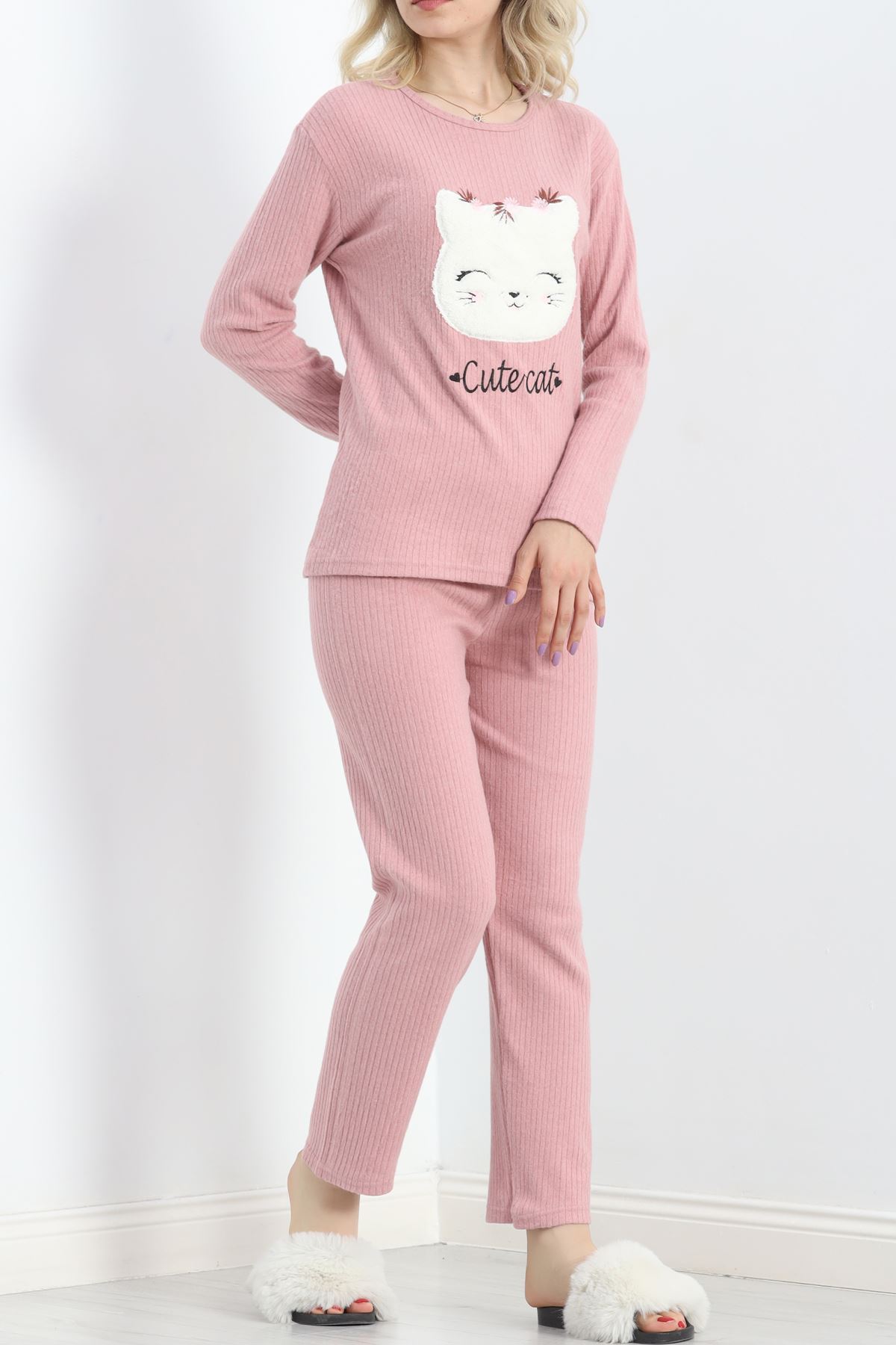 Nakışlı%20Fitilli%20Pijama%20Takımı%20Pembe%20-%2019217.1048.