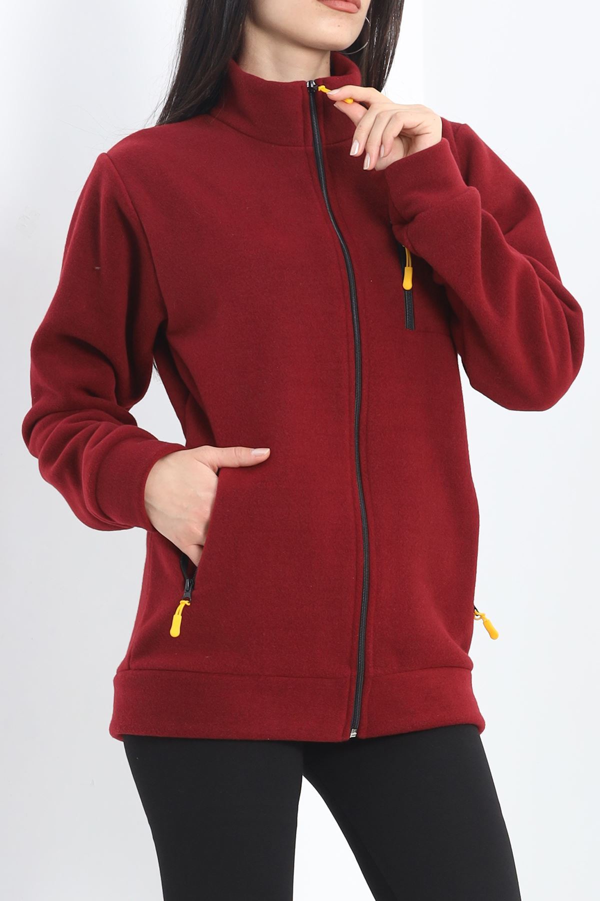 Unisex%20Dik%20Yaka%20Polar%20Ceket%20Bordo%20-%2020109.053.