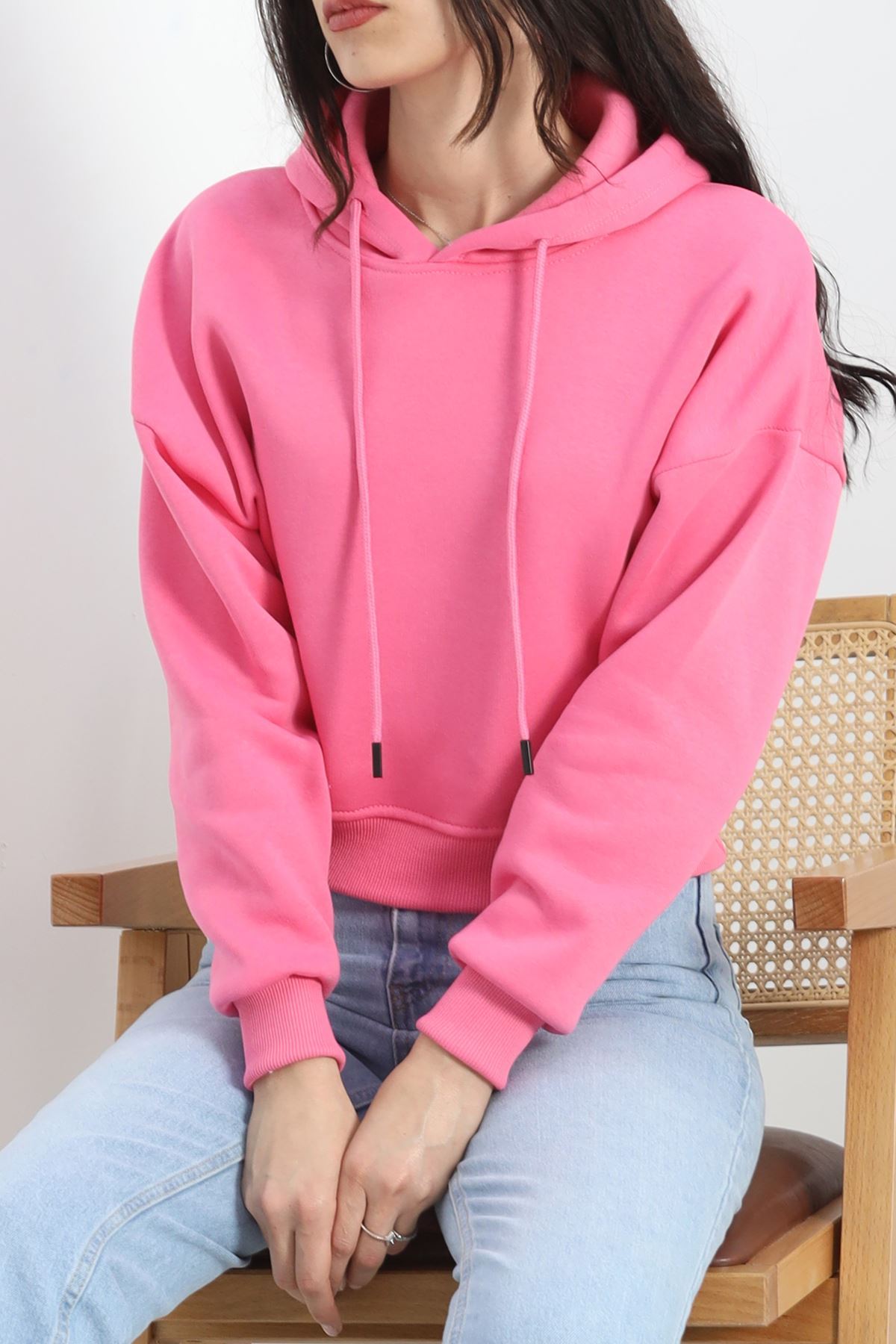 Kapşonlu%20Crop%20Sweat%20Pembe%20-%2020959.1878.