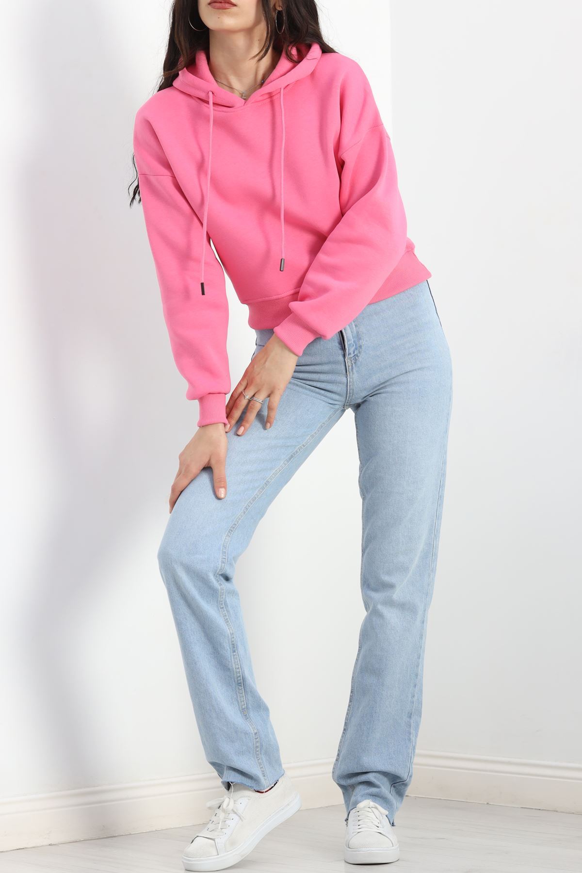 Kapşonlu%20Crop%20Sweat%20Pembe%20-%2020959.1878.