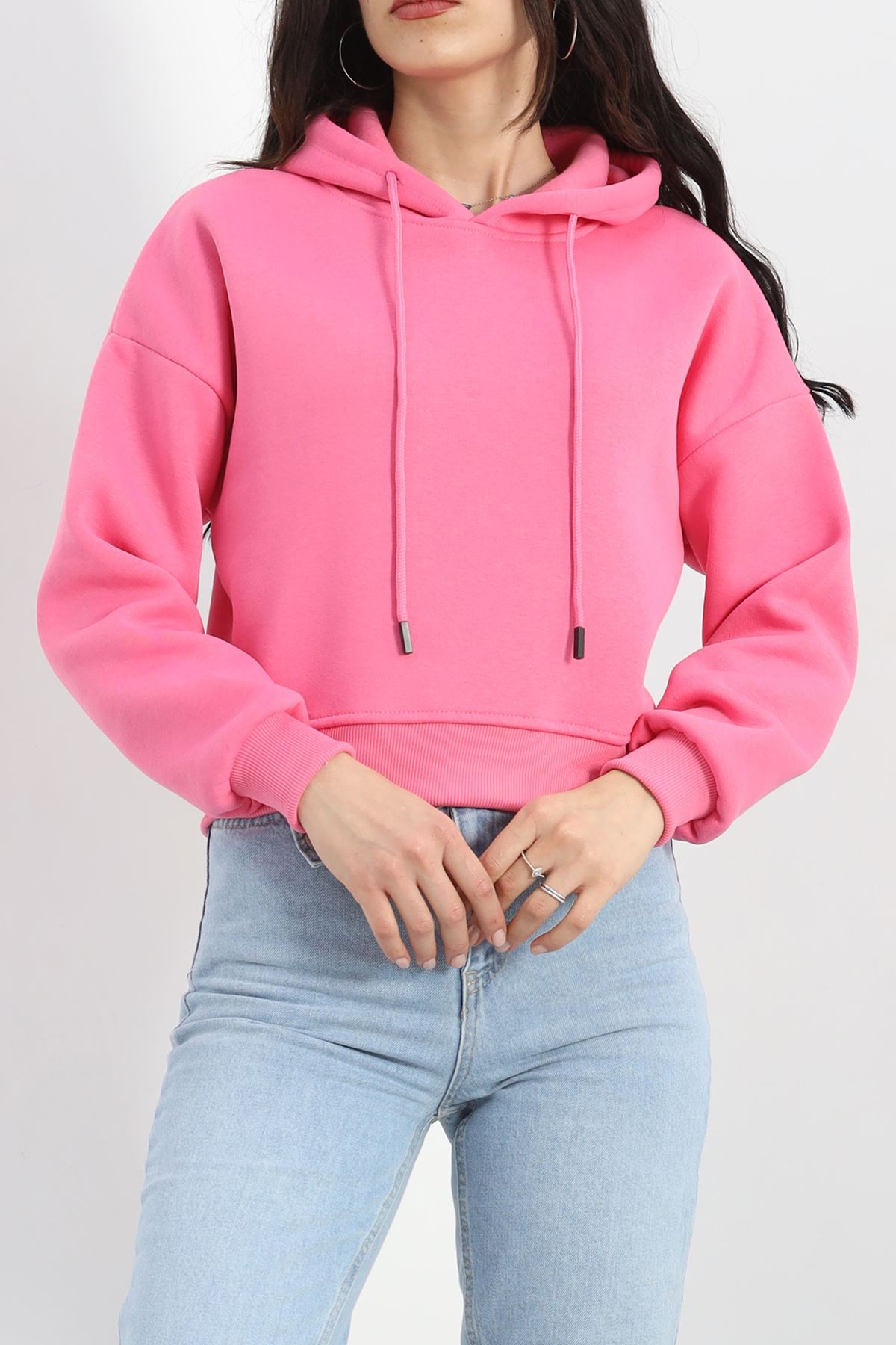 Kapşonlu%20Crop%20Sweat%20Pembe%20-%2020959.1878.