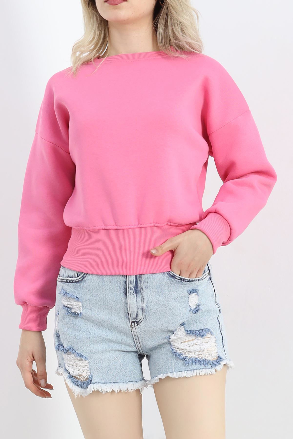 Bisiklet%20Yaka%203%20İplik%20Crop%20Sweat%20Pembe%20-%2020968.1878.