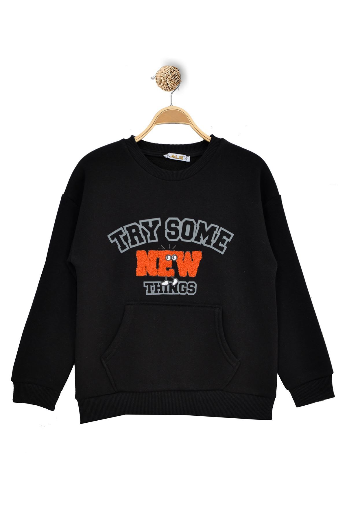 Garson%20Baskılı%20Sweat%20Siyah%20-%20325514.1576.