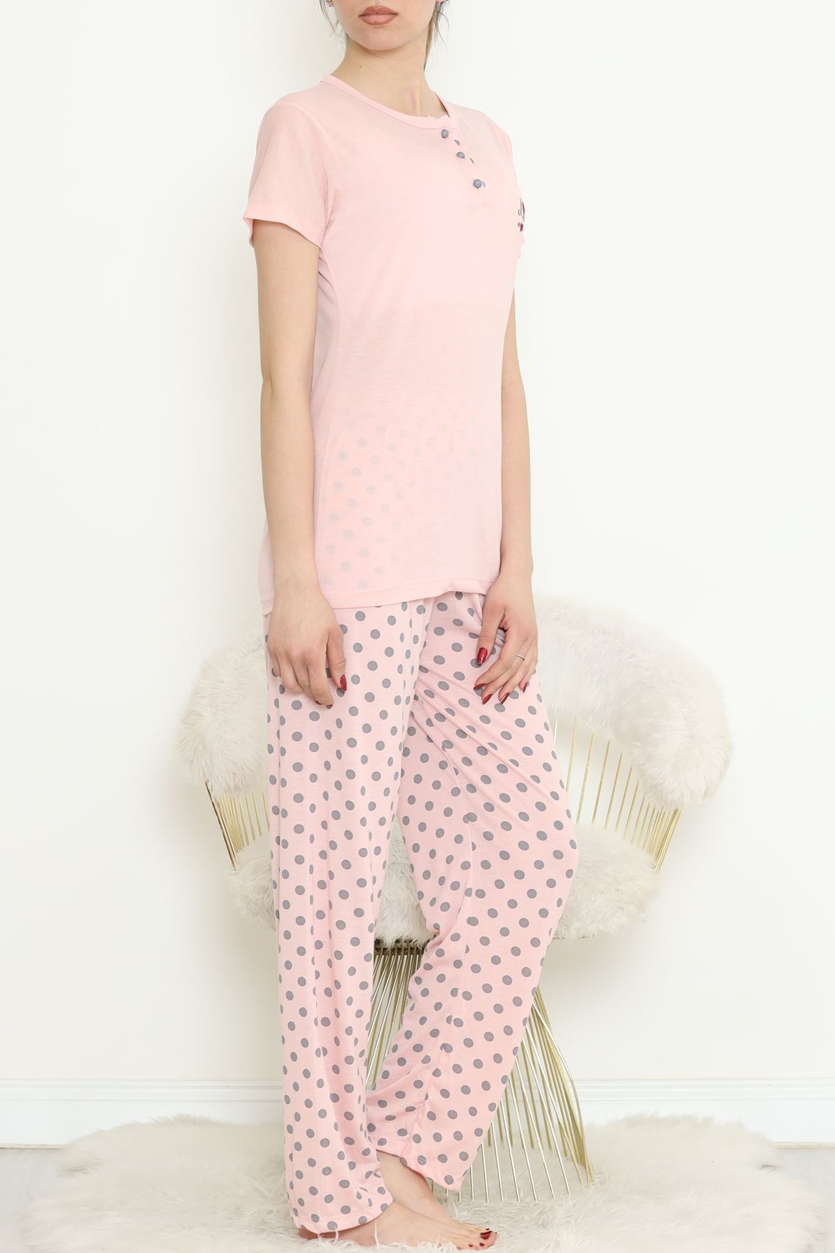 Düğmeli%20Pijama%20Takımı%20Pembe%20-%20704.1287.