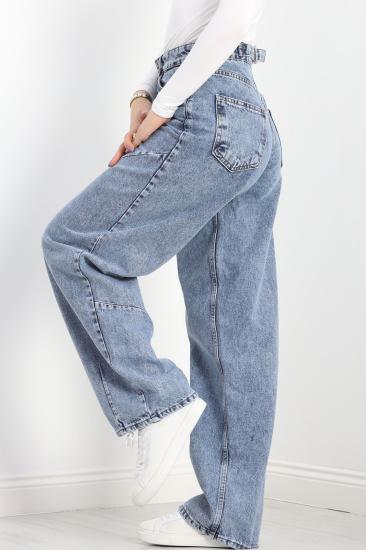 Baggy Jean Kot Pantolon Mavi - 20891.1184.