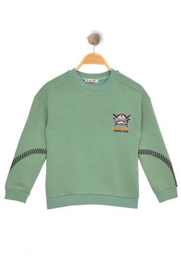 8-12 Yaş Erkek Çocuk Sweat Mint - 32556.1576.