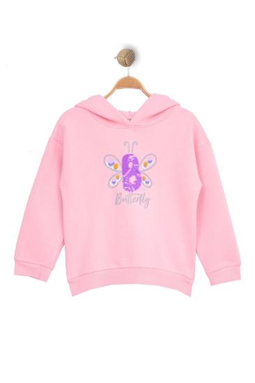 3-7 Yaş Kız Çocuk Sweat Pembe - 625522.1576.